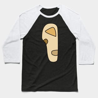 Ambiguous Alien Bean-Like Figure For Interpretation Baseball T-Shirt